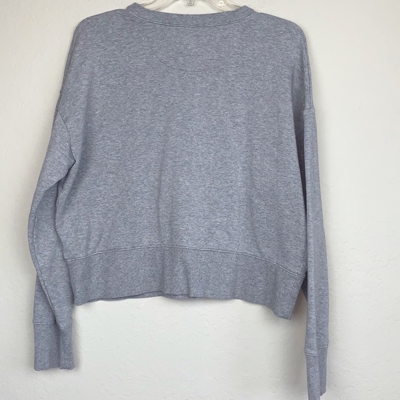 Mile (s) By Madewell Cropped Pullover Sweatshirt - Picture 6 of 10